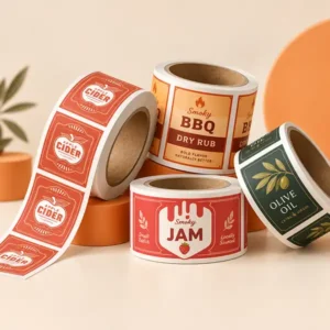 Rectangle Product Labels.